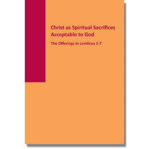 Christ as Spiritual Sacrifice - Cover